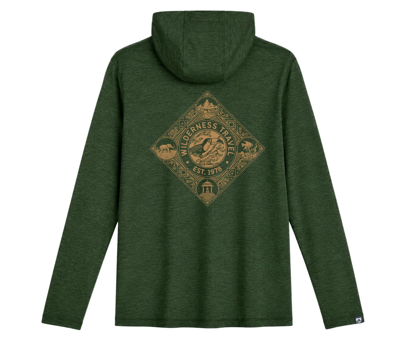 Wilderness Men's UPF 30+ Super Soft Lightweight Hoodie